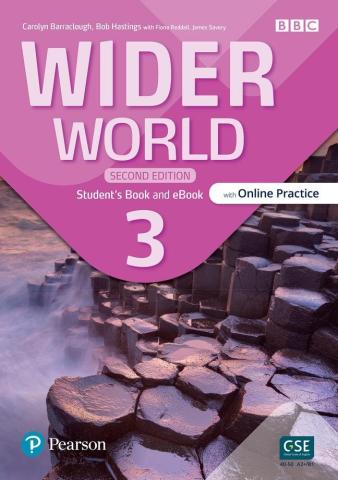 Wider World 2nd ed 3 SB + online + ebook + App