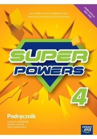 Język angielski SP 4 Super powers neon Podr. 2023