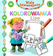 Mała dziewczynka kolorowanka - Liza