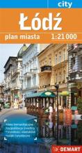 Plan miasta - Łódź 1:21 000 DEMART