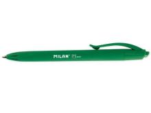 Długopis P1 Rubber Touch zielony (25szt) MILAN