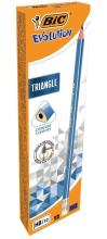 Ołówek Evolution Triangle trójkątny z gumką(12szt)