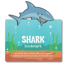 Zwierzęca zakładka do książki - Shark - Rekin