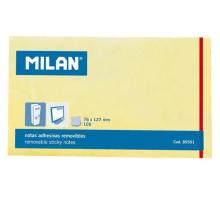 Karteczki samoprzylepne 127x76 /100K żółte MILAN
