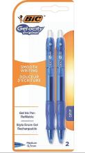 Długopis żelowy niebieski Gel-ocity bls 2szt BIC