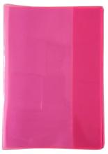 Okładka na zeszyt A5 PVC Neon różowy (5szt)