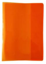 Okładka na zeszyt A5 PVC Neon pomarańcz (5szt)