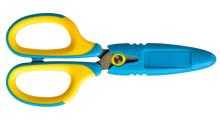 Nożyczki szkolne żółto-niebieskie GN265-YN