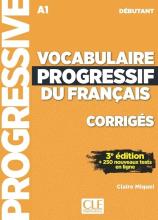 Vocabulaire progressif du Francais... A1 klucz ed3