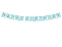 Giranda Happy Birthday jasno niebieska 15x175cm