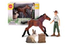 Zestaw Farma - Kowboj i koń