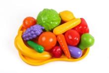 Zestaw warzyw i owoców