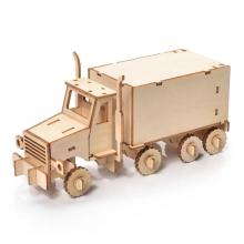 Puzzle drewniane Model 3D Ciężarówka
