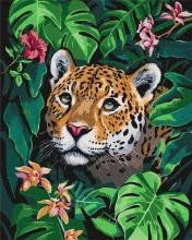 Malowanie po numerach - Wielkość dżungli 40x50cm