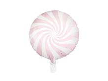 Balon foliowy Cukierek jasny różowy 35cm