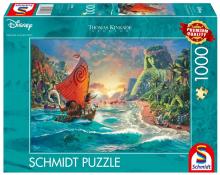 Puzzle 1000 Thomas Kinkade, Vaiana: Skarb oceanu