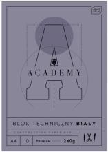 Blok techniczny A4/10K Academy (10szt)