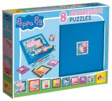 Świnka Peppa - puzzle progresywne