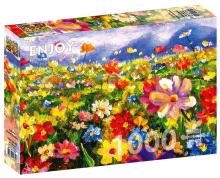Puzzle 1000 Łąka pełna kwiatów