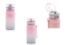 Bidon Aqua Pure 400ml pink/grey ASTRA