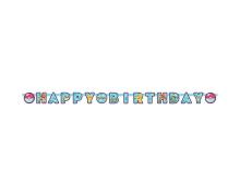 Girlanda papierowa Happy Birthday Pokemon 218x12cm