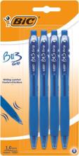 Długopis niebieski Bu3 grip bls 4szt BIC