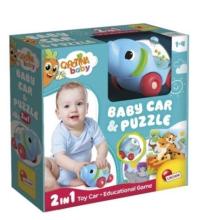 Carotina Baby - Puzzle słoń i samochodzik