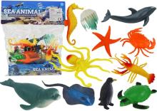 Figurki zwierzęta morskie 12szt