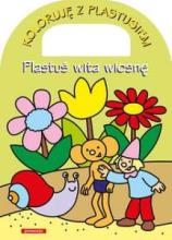 Koloruję z Plastusiem - Plastuś wita wiosnę
